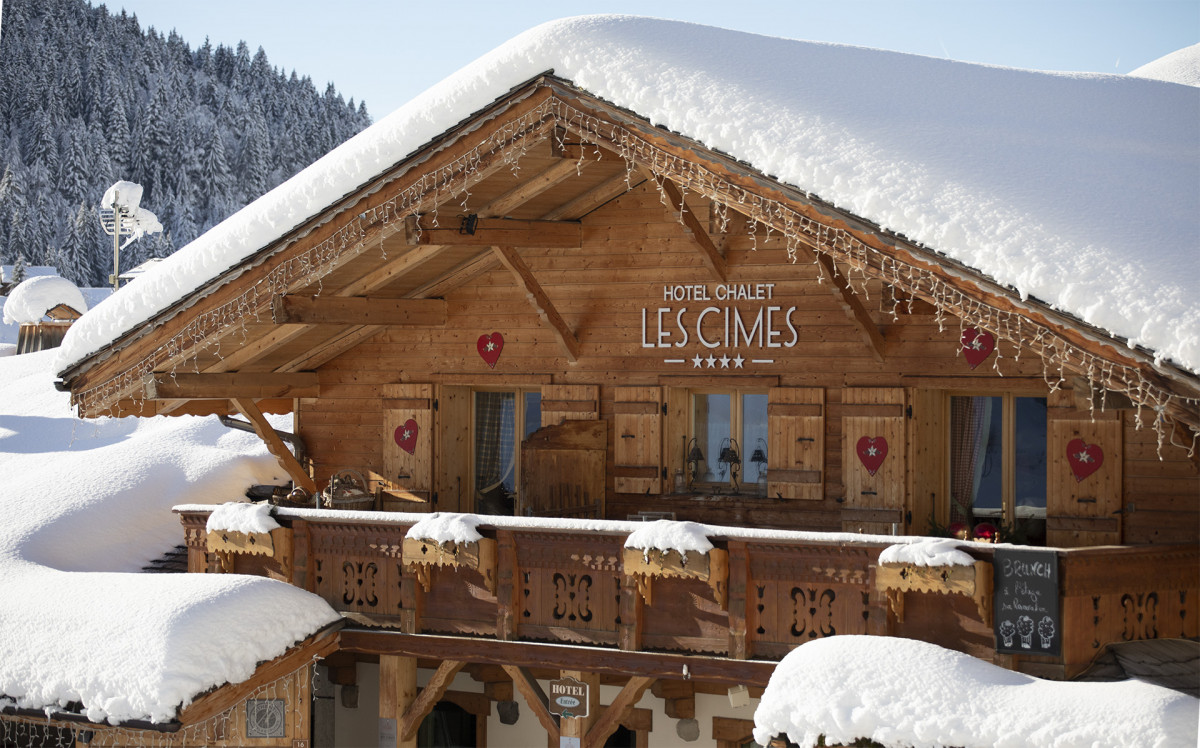 Hôtel Chalet Les Cimes - © Hôtel Chalet Les Cimes Hôtel Chalet Les Cimes