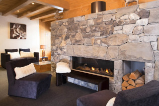 Hôtel le Delta - Le Grand-Bornand - salon - © © Hôtel le Delta Hôtel le Delta - Le Grand-Bornand - salon