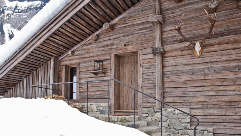 Chalet 1864 en hiver