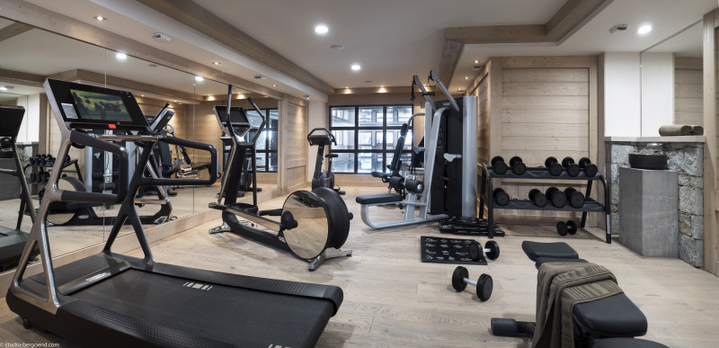 Salle de fitness équipée Technogym®