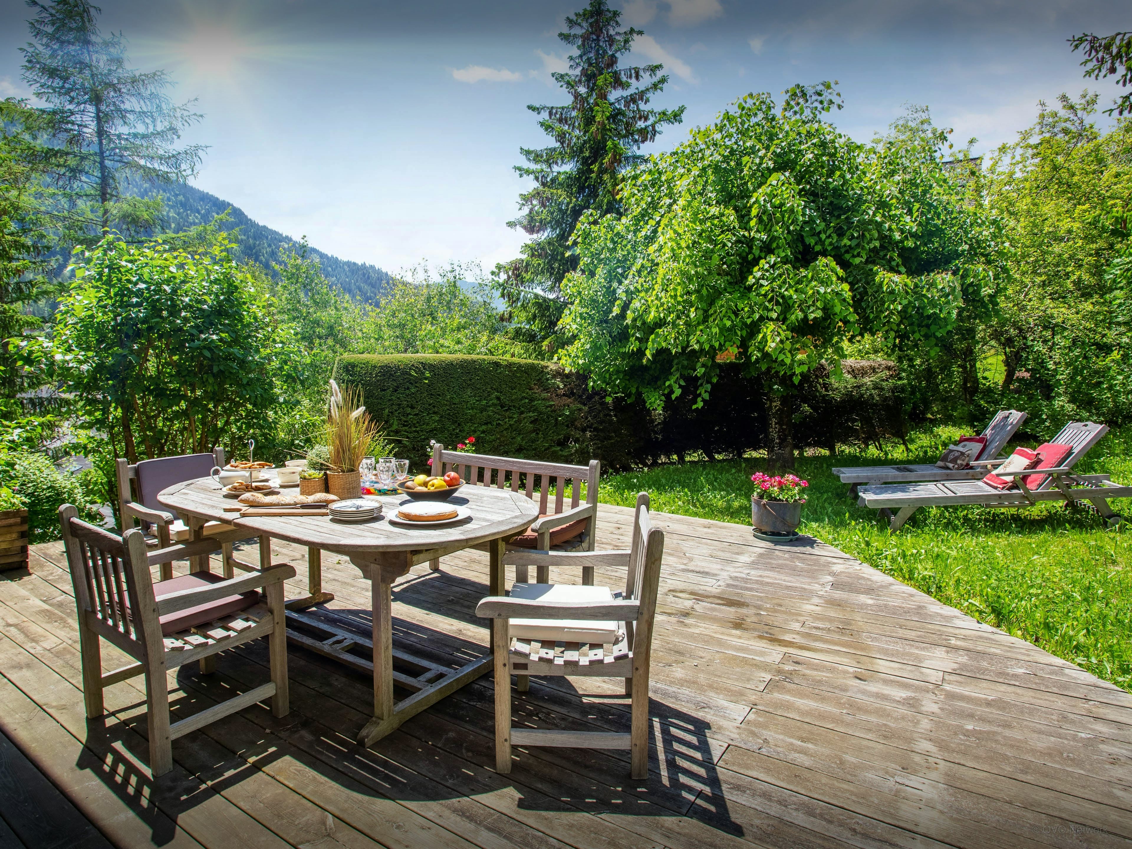 Terrasse, jardin