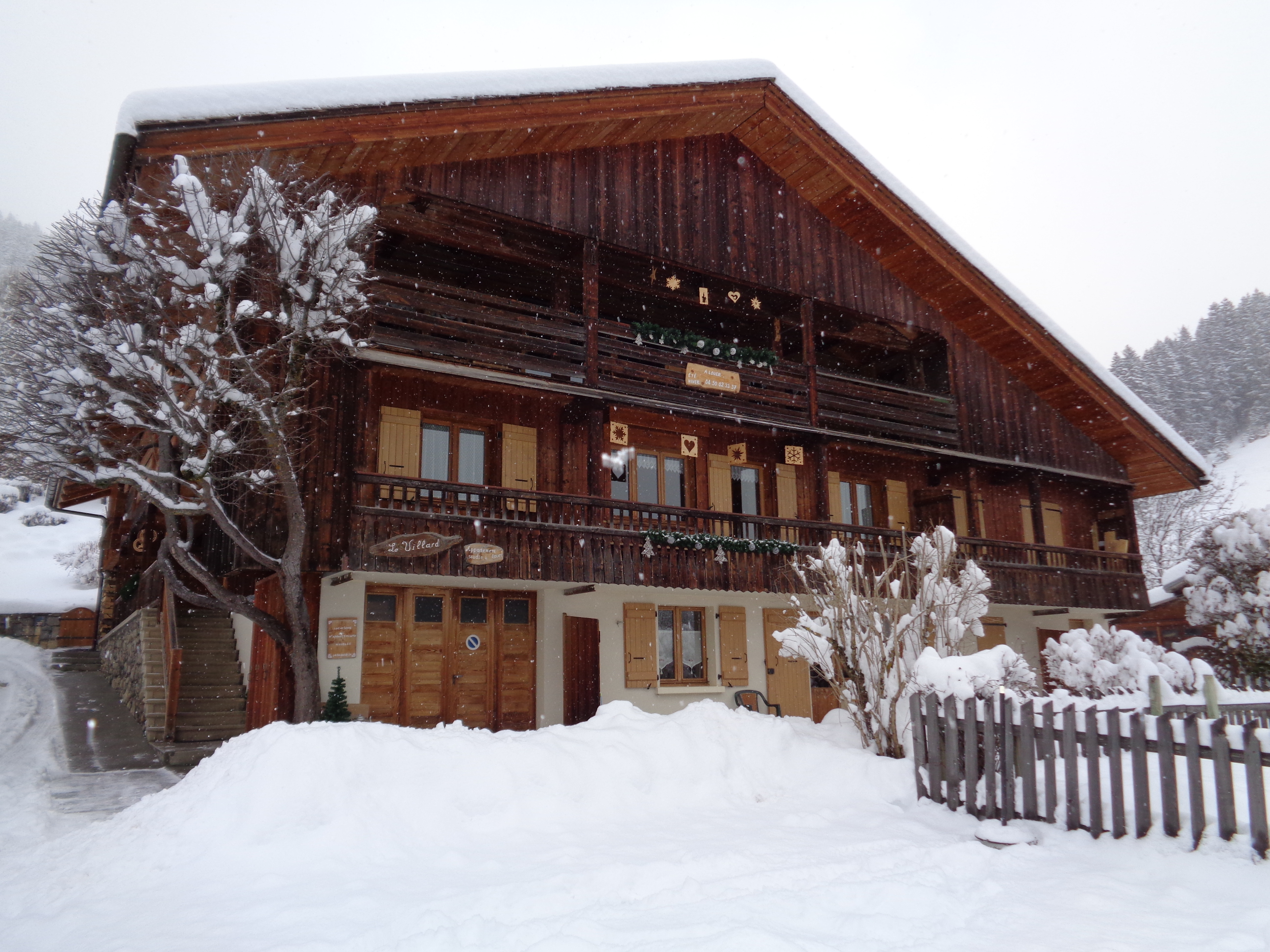 le chalet hiver