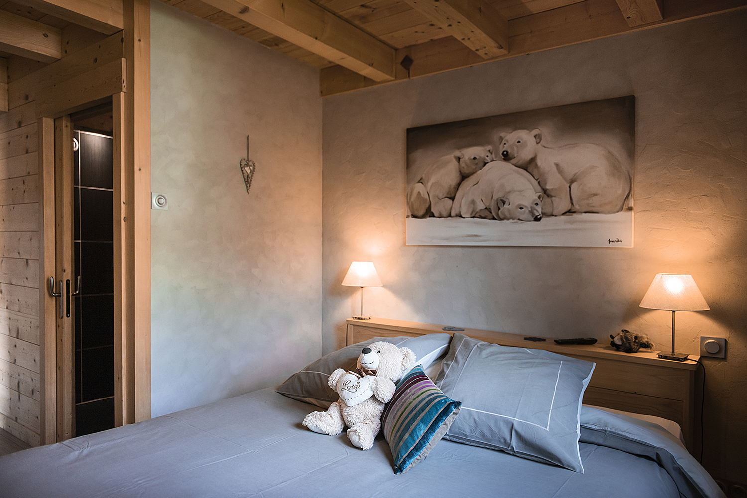 Chambre/Bedroom - Coeur de Samance n° 1 - Le Grand-Bornand