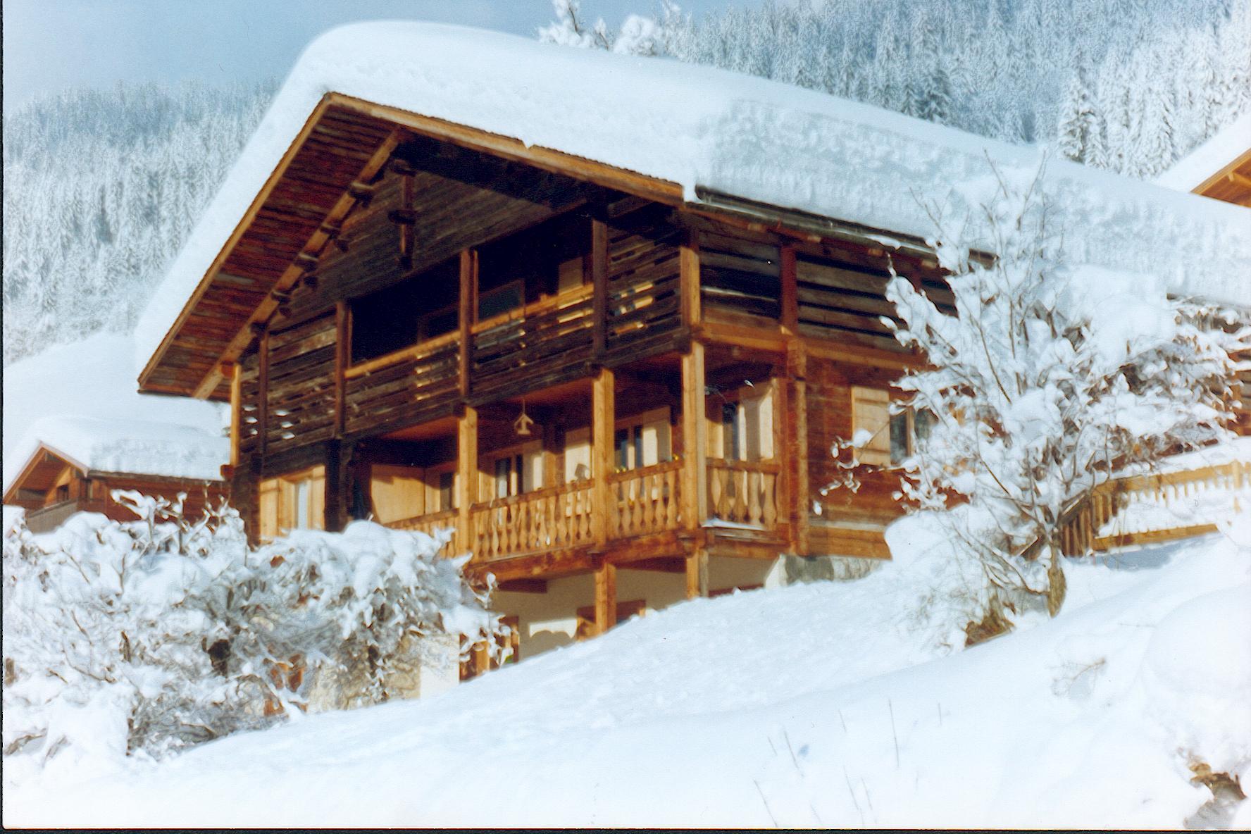 Extérieur chalet hoiver/Outside winter chalet-Buissière n°2-Le Grand-Bornand