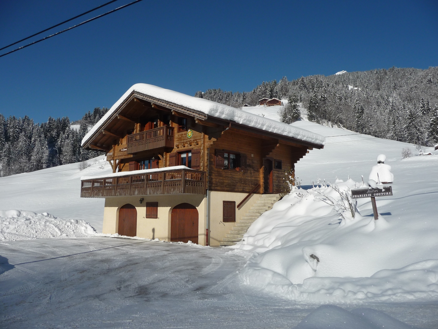 chalet hiver