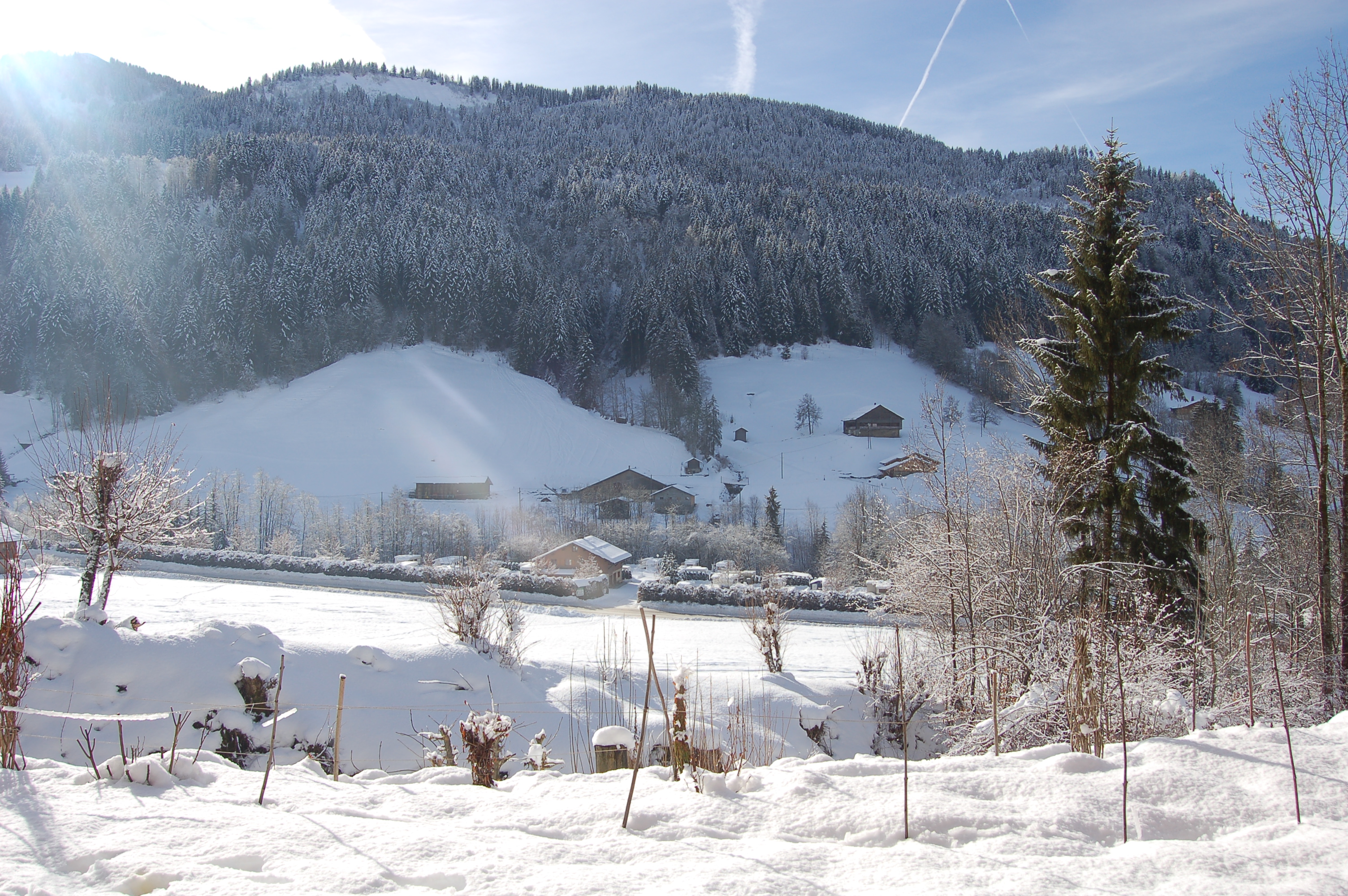 Vue hiver/Winter view - Sabaudia - Le Grand-Bornand