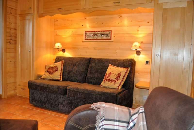 Séjour avec canapés/Living room with sofas-Eperviere n°1-Le Grand-Bornand