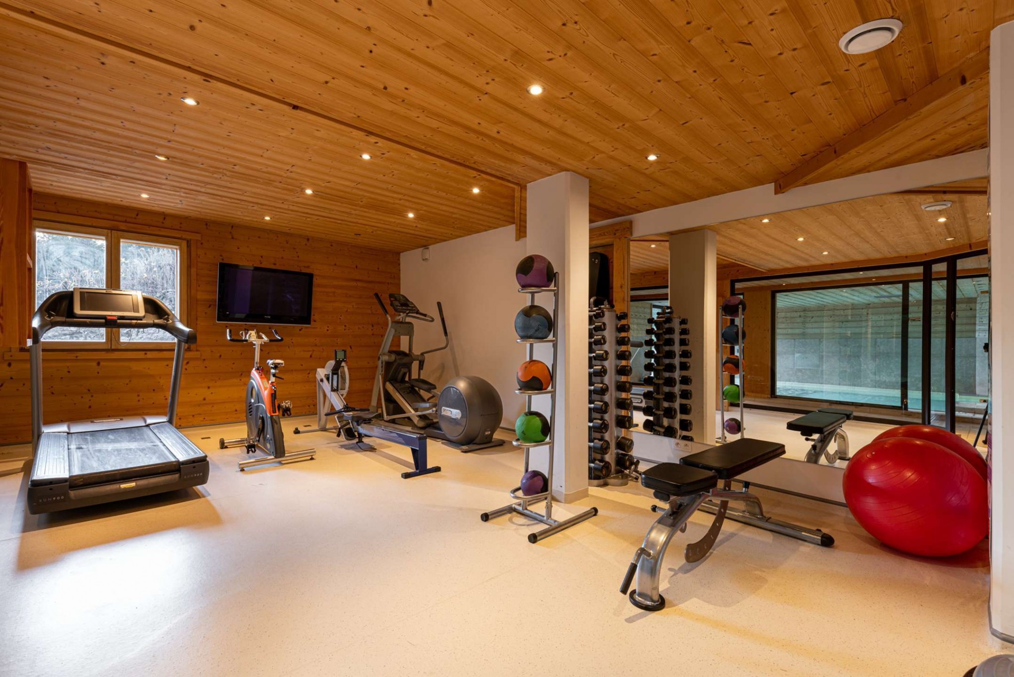 Salle de sport de la résidence