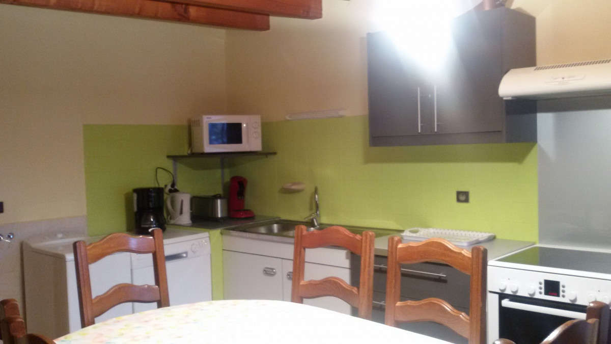 Cuisine/Kitchen-Chez Mme Jaillet-Le Grand-Bornand
