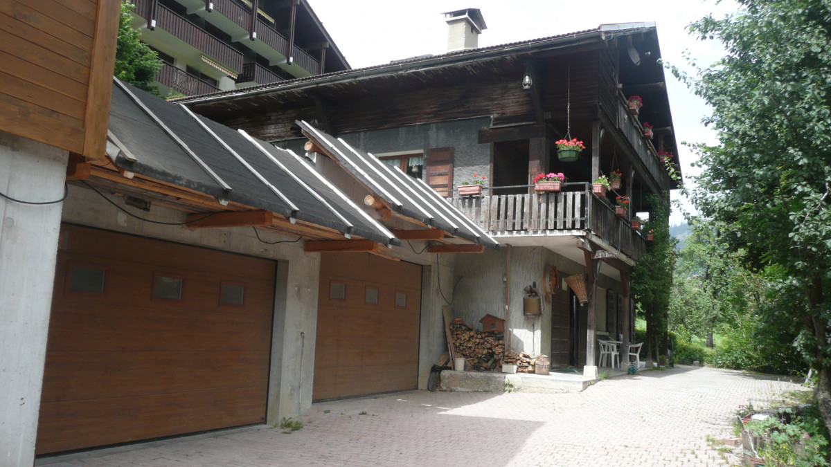 Accès garage / Garage access - Lou R'Bat Pays Accès garage / Access garage - Lou R'Bat Pays (Tournette) - Le Grand-Bornand