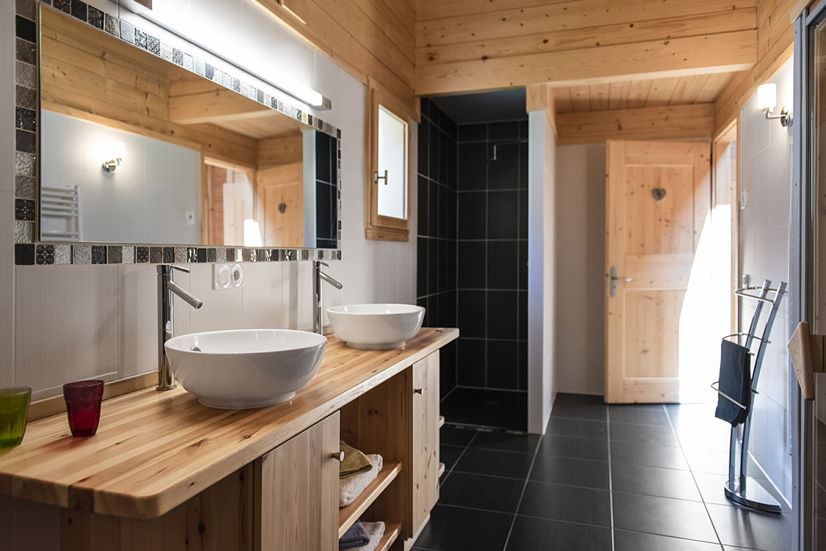 Salle de  bains/Bathroom - Coeur de Samance n° 1 - Le Grand-Bornand
