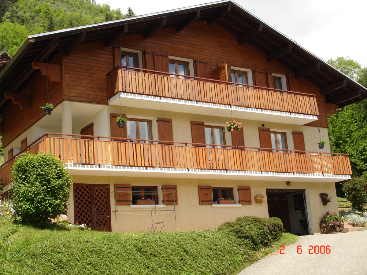 Extérieur chalet été/ Summer outside of the chalet - Place n°2 - Le Grand-Bornand
