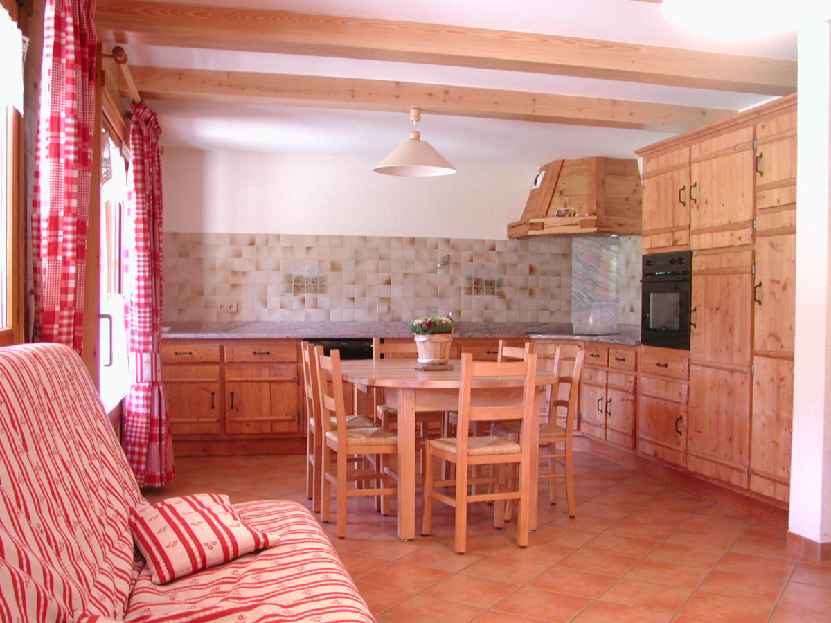 cuisine/kitchen - chalet Snowbaur- Le Grand-Bornand