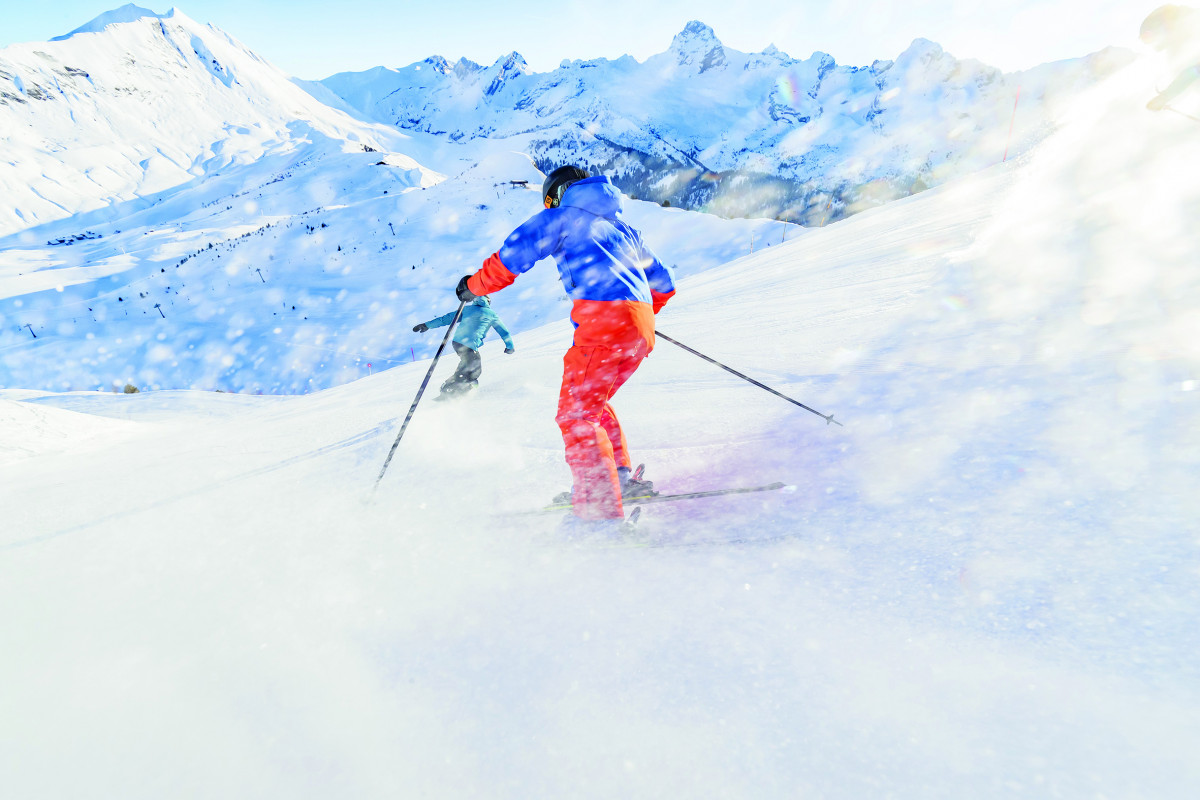 Skieur - © @Alpcat medias Skieur