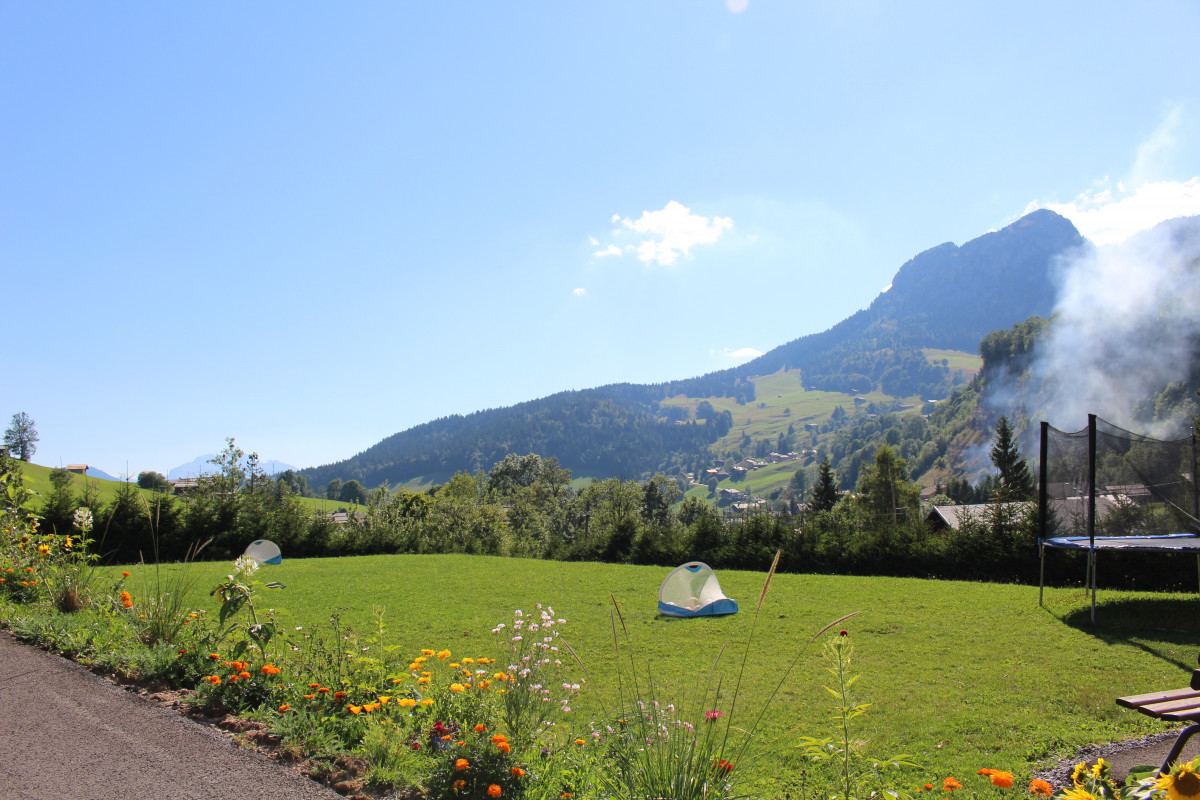 Jardin commun / Collective garden - Chatillon 2 - Le Grand-Bornand