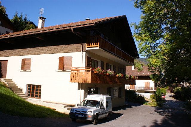 Extérieur chalet été/Outside summer chalet-Raverettes-Le Grand-Bornand
