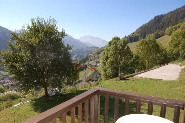 Vue balcon été / Summer balcony view - Bon séjour - Le Grand-Bornand Vue balcon été / Summer balcony view - Bon séjour - Le Grand-Bornand