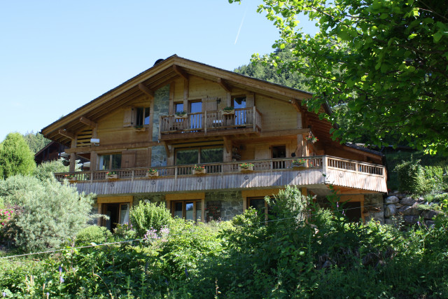 Facade chalet été/Summer facade - Sabaudia - Le Grand-Bornand
