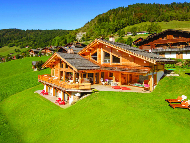 Extérieur chalet été/Outside summer chalet-Chalet Altaï-Le Grand-Bornand Extérieur chalet été/Outside summer chalet-Chalet Altaï-Le Grand-Bornand