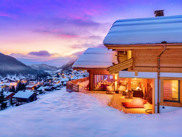 Extérieur chalet hiver/Outside winter chalet-Chalet Altaï-Le Grand-Bornand Extérieur chalet hiver/Outside winter chalet-Chalet Altaï-Le Grand-Bornand