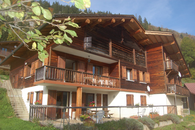 Facade principale été / Summer main facade - Bon séjour - Le Grand-Bornand