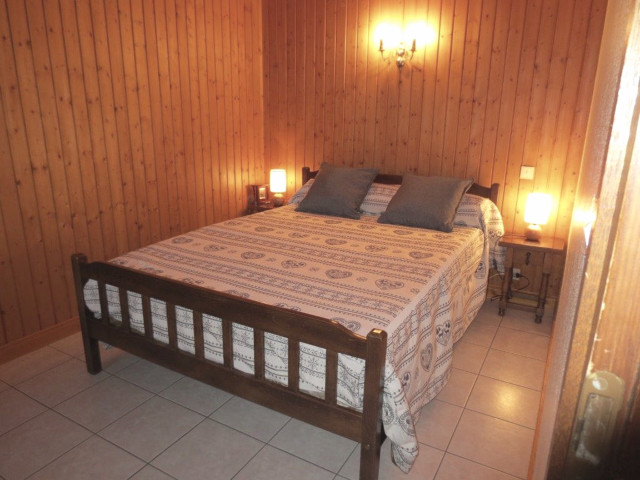 Chambre avec lit double/Bedroom with a double bed-Makalu-Le Grand-Bornand