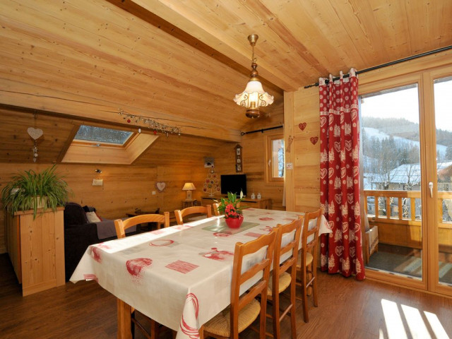 Salle à manger/Dining room-Clé des champs (Les Gentianes)-Le Grand-Bornand