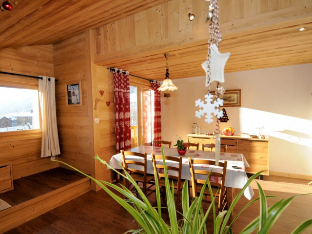 Salle à manger/Dining room-Clé des champs (Les Gentianes)-Le Grand-Bornand