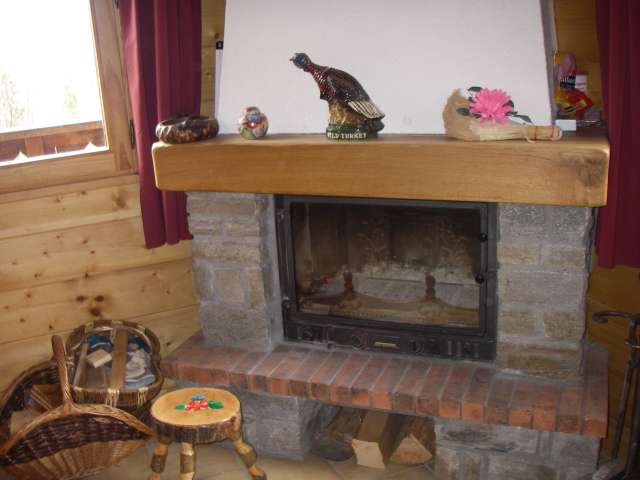 cheminee location appartement chalet arpège le grand bornand chinaillon